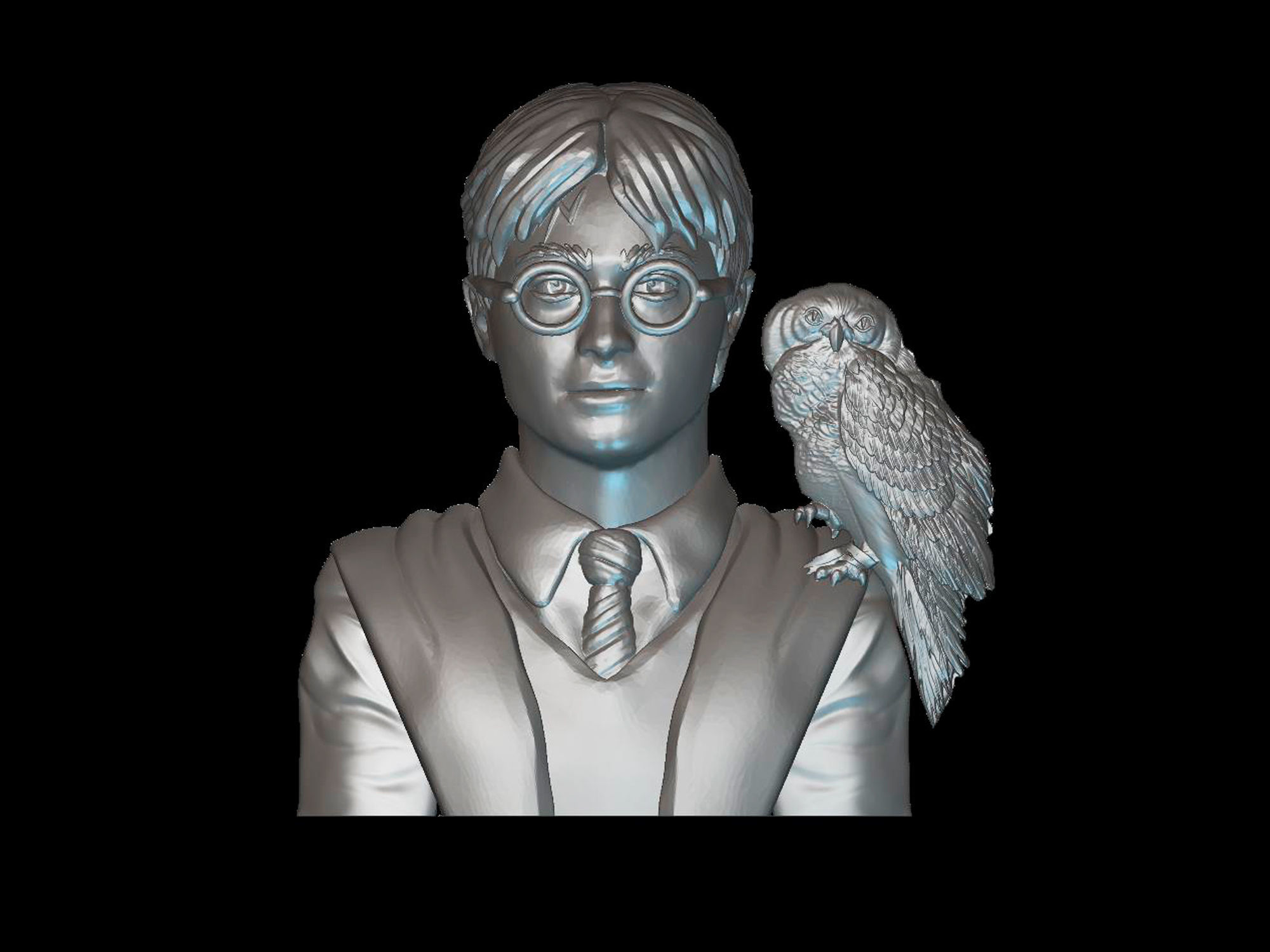 Harry Potter 3d model for cnc machines and 3d printers 3D model CGTrader