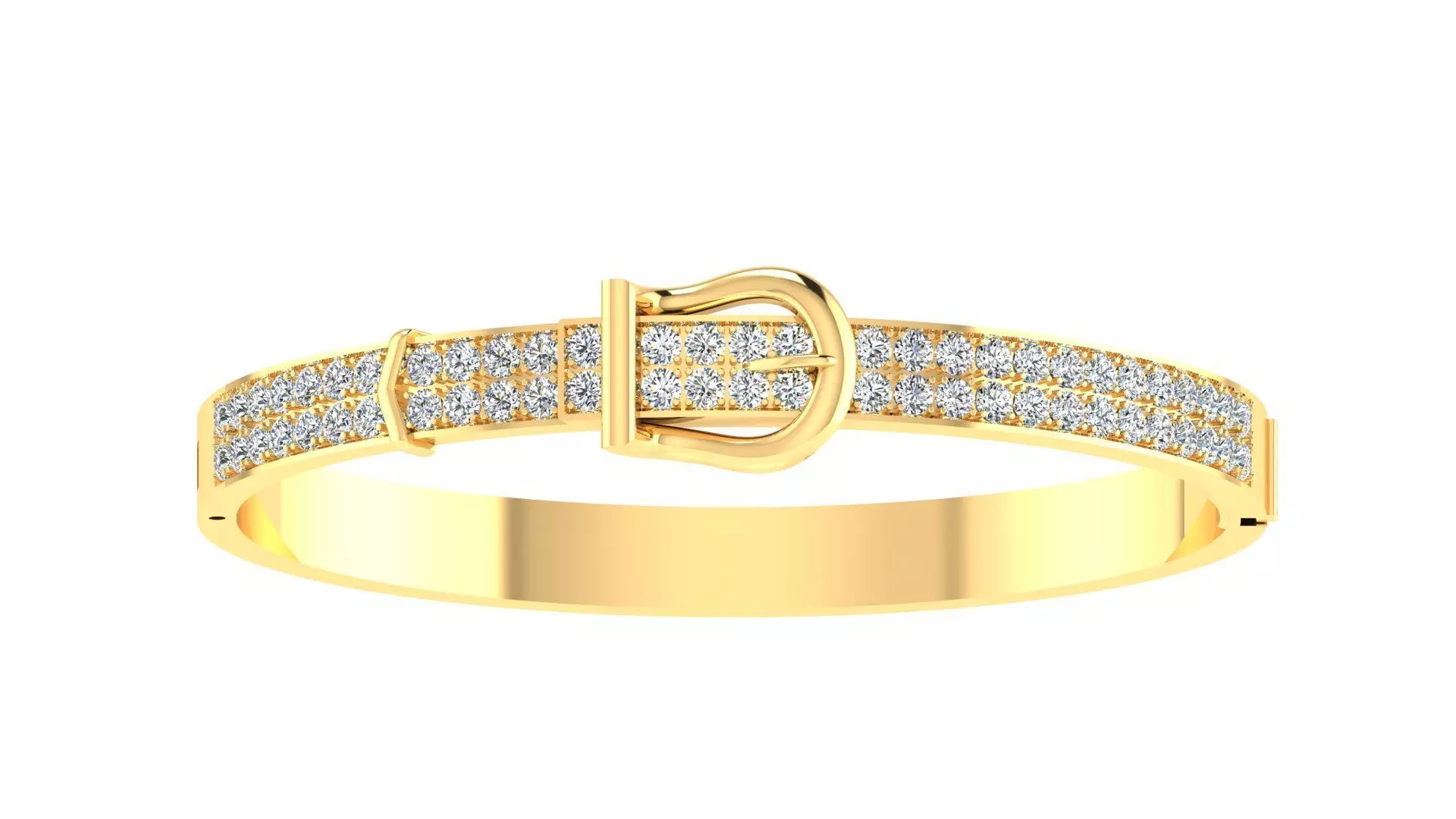 Bracelet dimond 3D print model_0