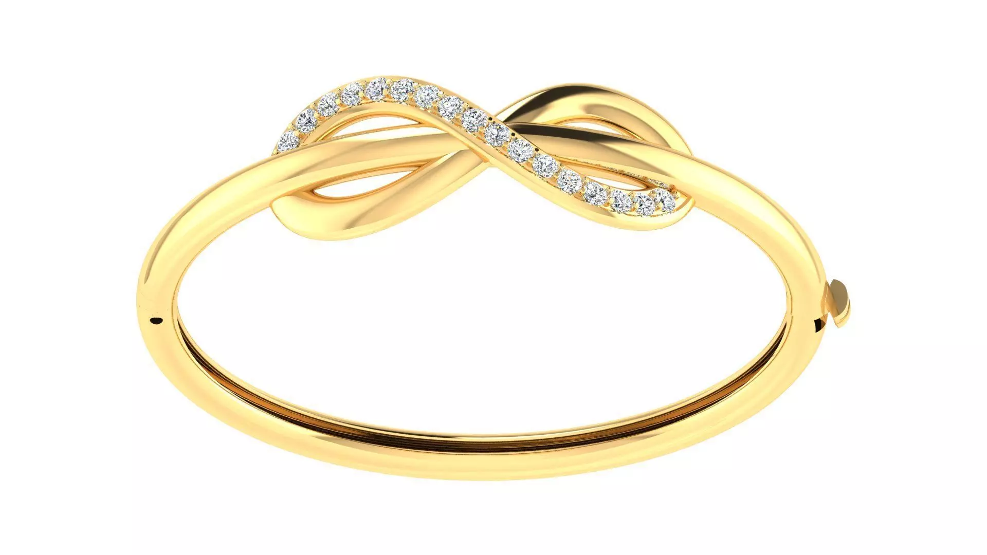 Bracelet dimond 3D print model_0