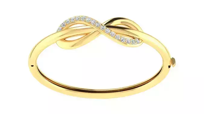 Bracelet dimond 3D print model