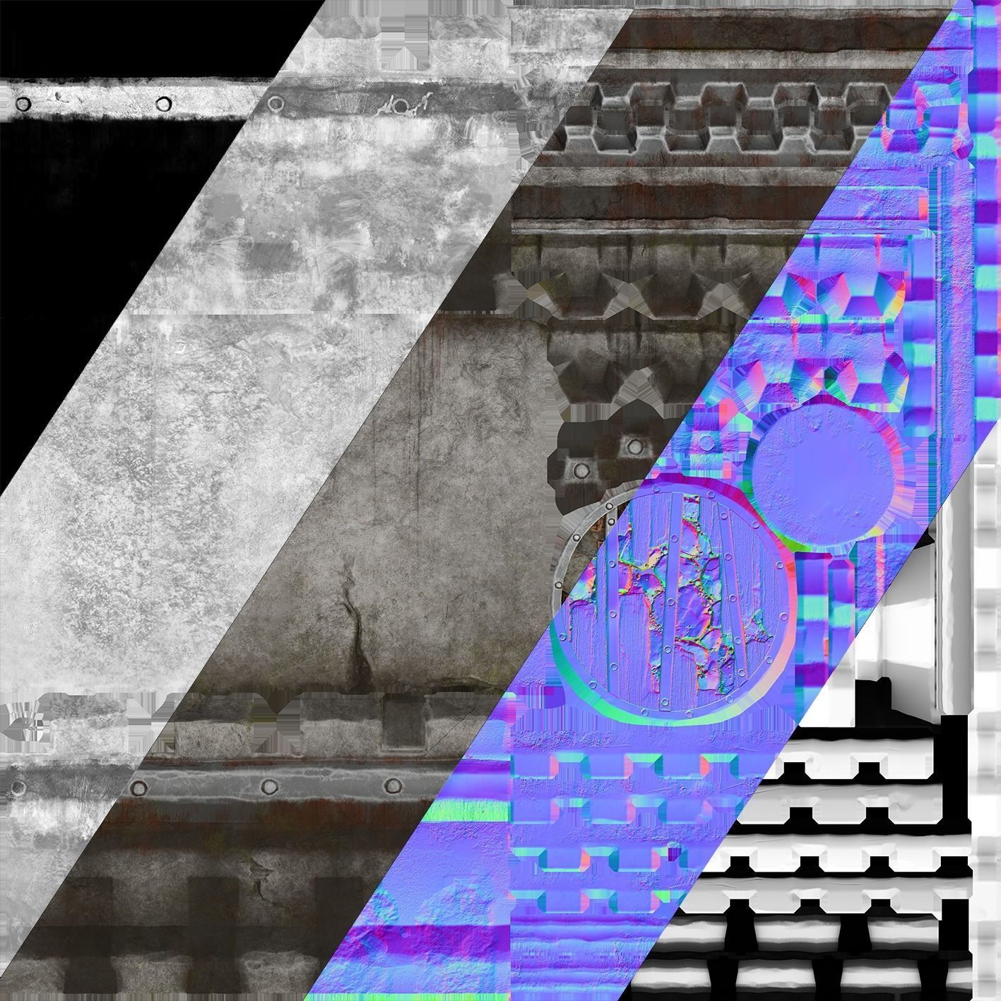 Ballista Tower Pack Low-poly 3D model_20