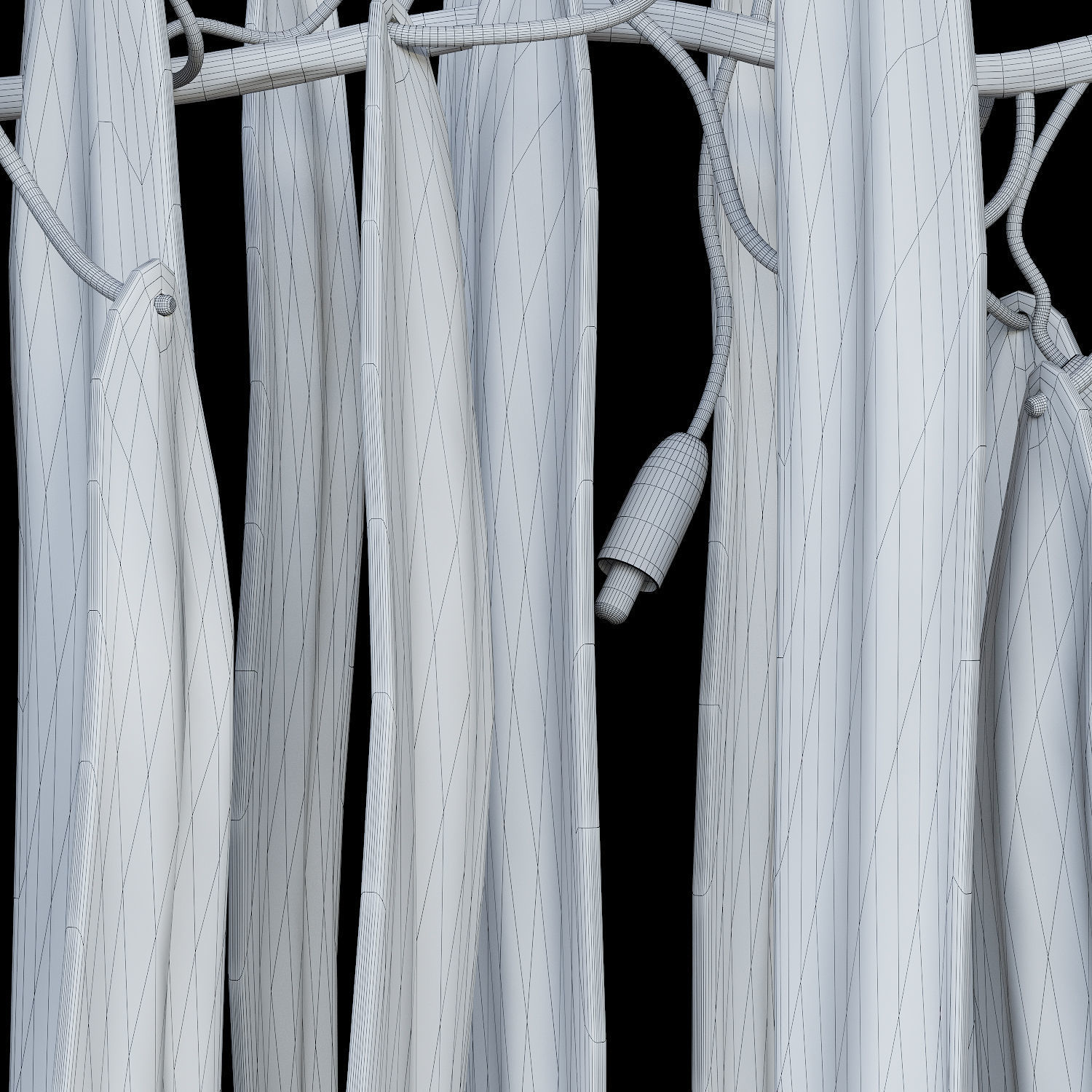 Cascade Triple Waterfall by Serip 3D model_1