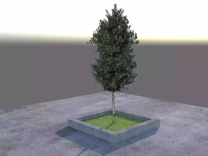 Very Low Poly Tree