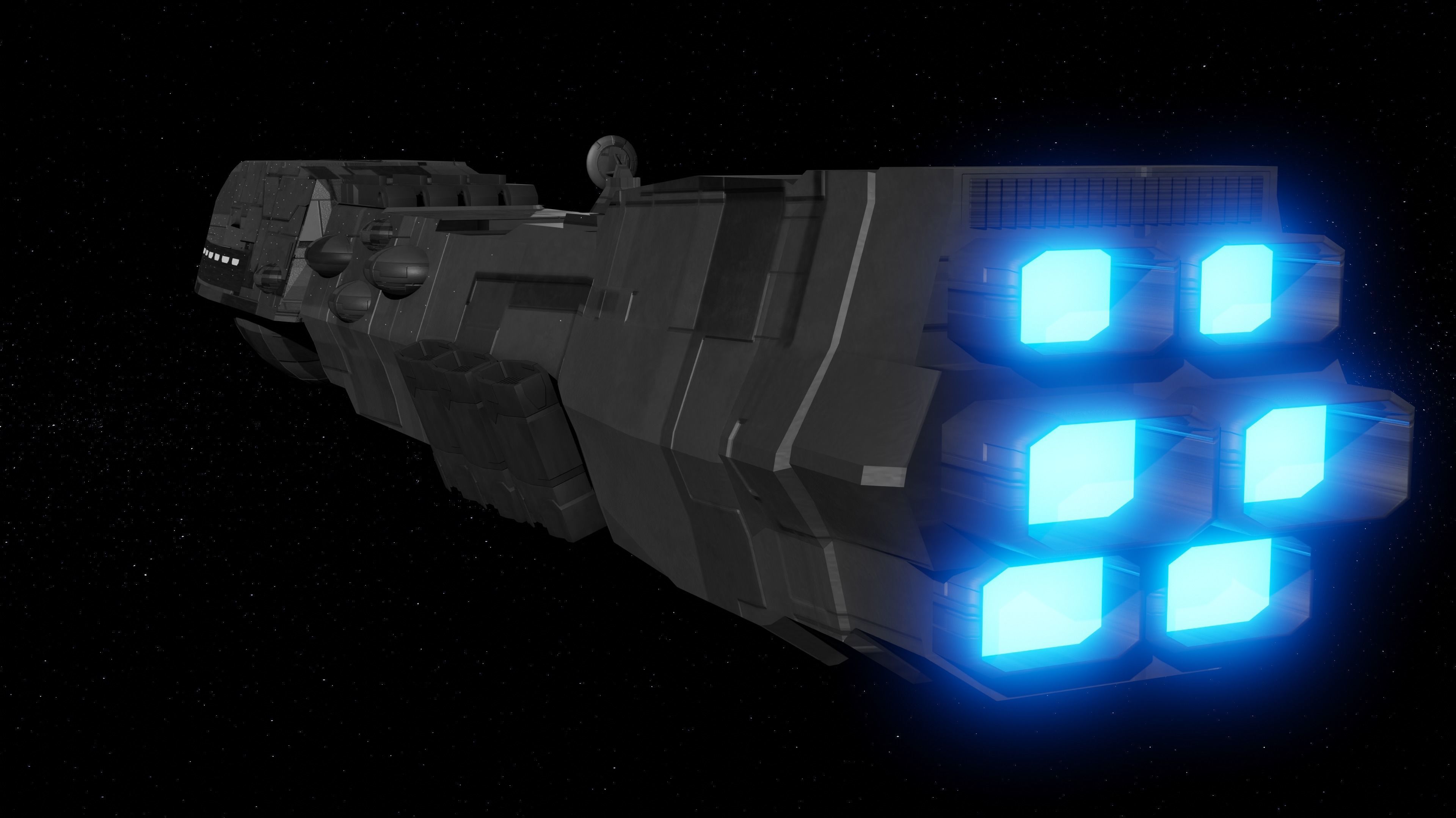 Star Wars Dreadnaught Free 3D model_1