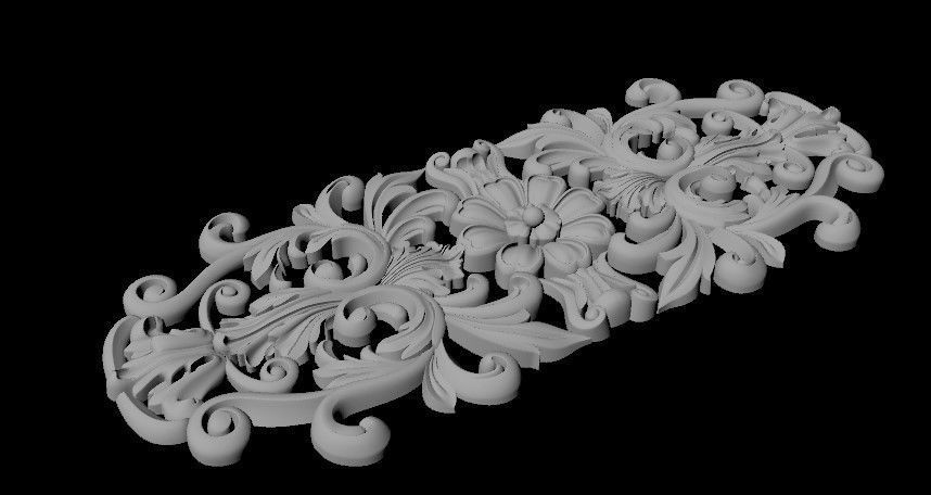 dekor ornament 3D model_1