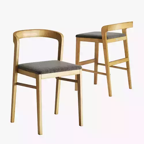 Lovko floki chair and stool