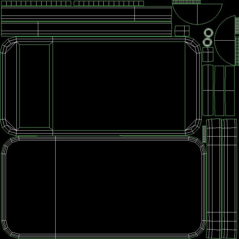 Multimeter digital Low-poly 3D model_9