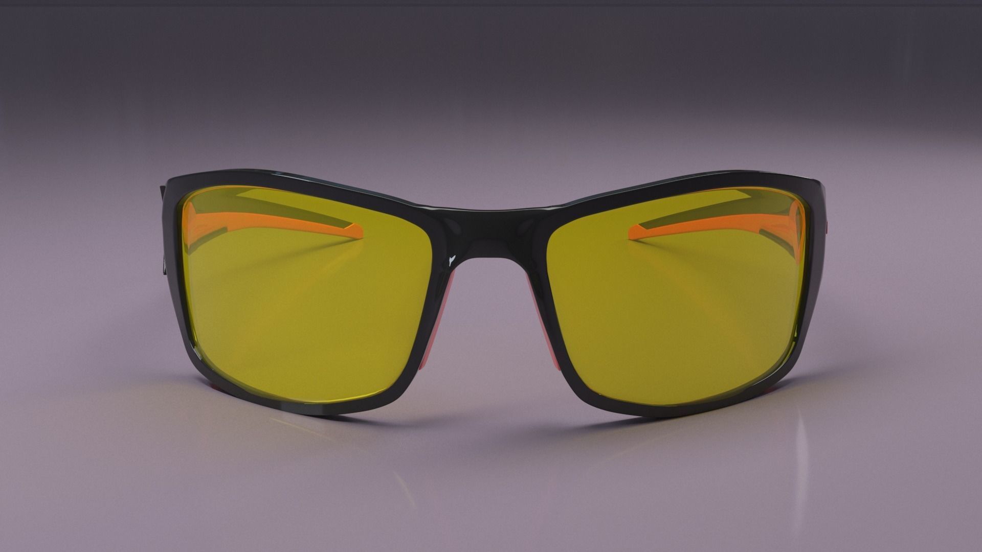 Uvex sportstyle 211 sunglasses Low-poly 3D model_2
