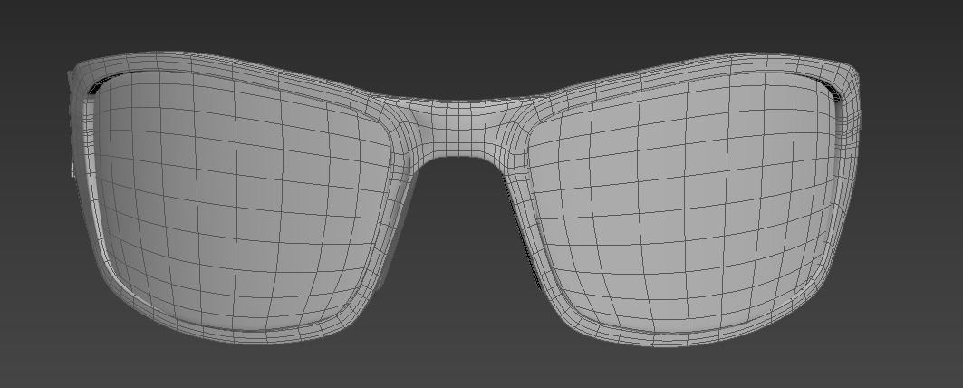 Uvex sportstyle 211 sunglasses Low-poly 3D model_3
