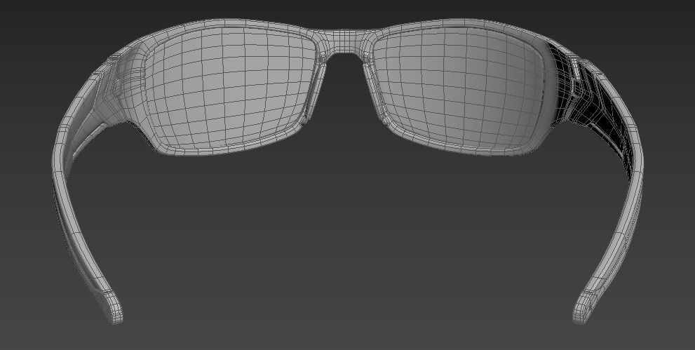 Uvex sportstyle 211 sunglasses Low-poly 3D model_7