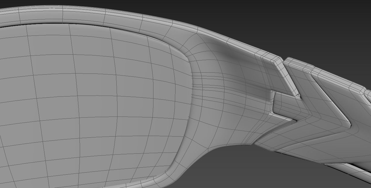 Uvex sportstyle 211 sunglasses Low-poly 3D model_12