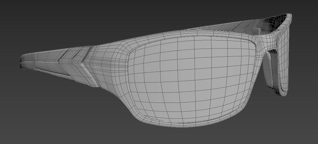 Uvex sportstyle 211 sunglasses Low-poly 3D model_9