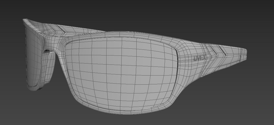 Uvex sportstyle 211 sunglasses Low-poly 3D model_1