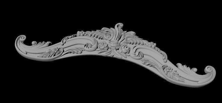 dekor ornament 3D model_1
