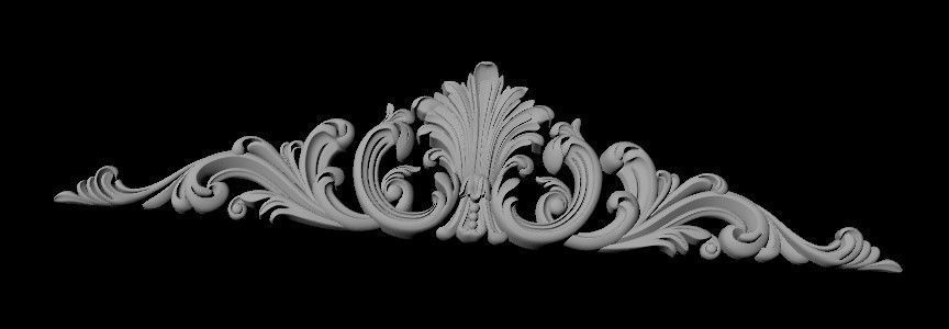 dekor ornament 3D model_1