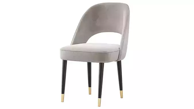 Laskasas Amour Dining Chair 3D model