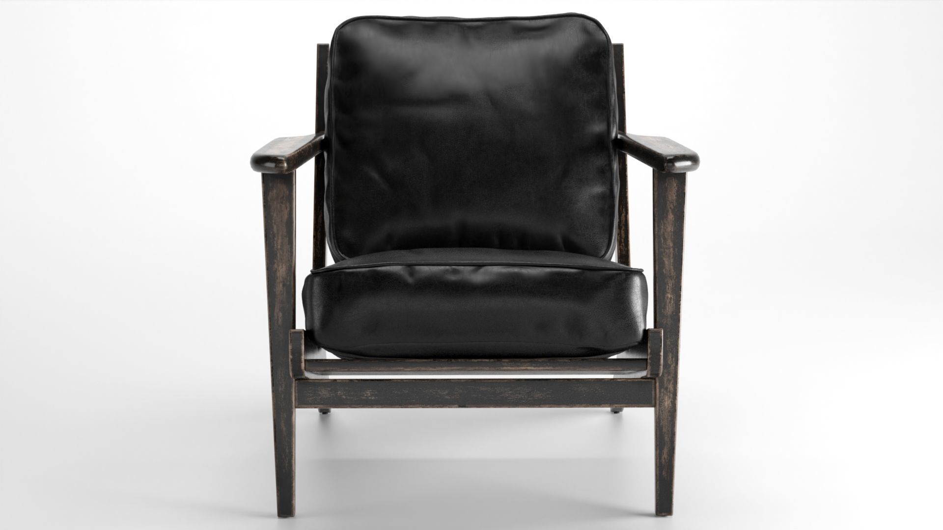 Lounge chair 3D model_4