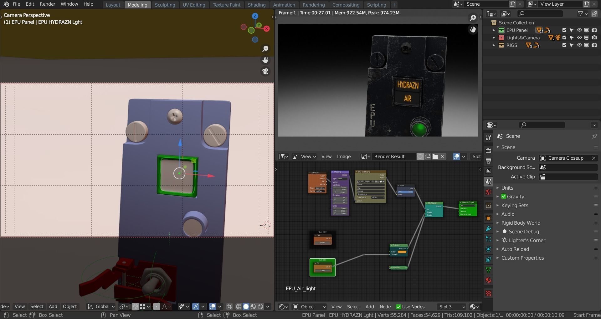 F16 EPU Panel 3D model_13