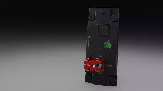 F16 EPU Panel 3D model