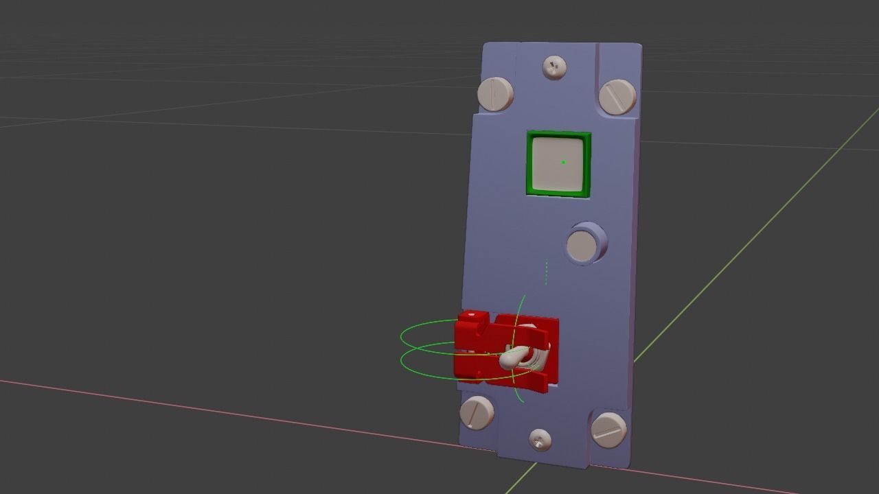 F16 EPU Panel 3D model_5