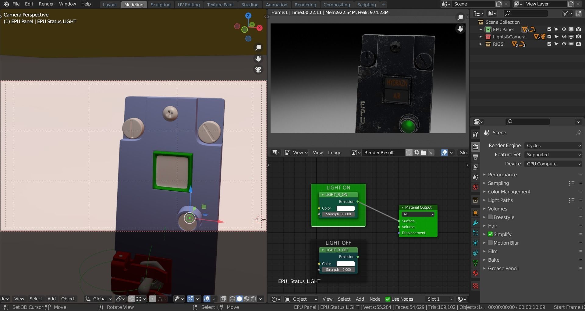 F16 EPU Panel 3D model_11