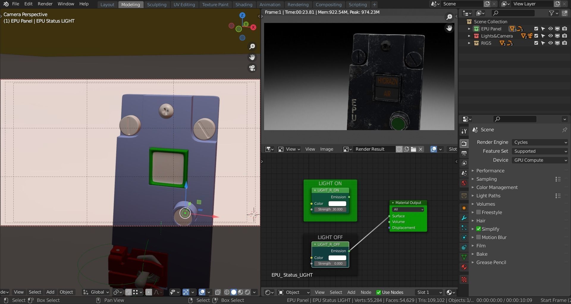 F16 EPU Panel 3D model_10