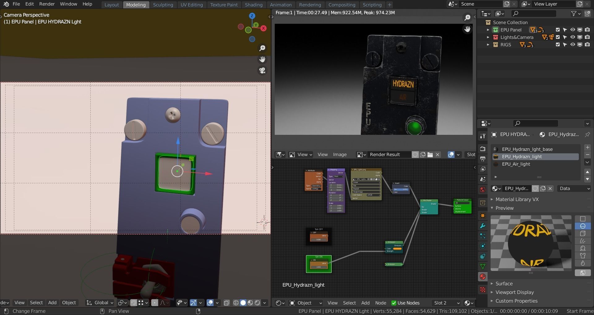 F16 EPU Panel 3D model_12
