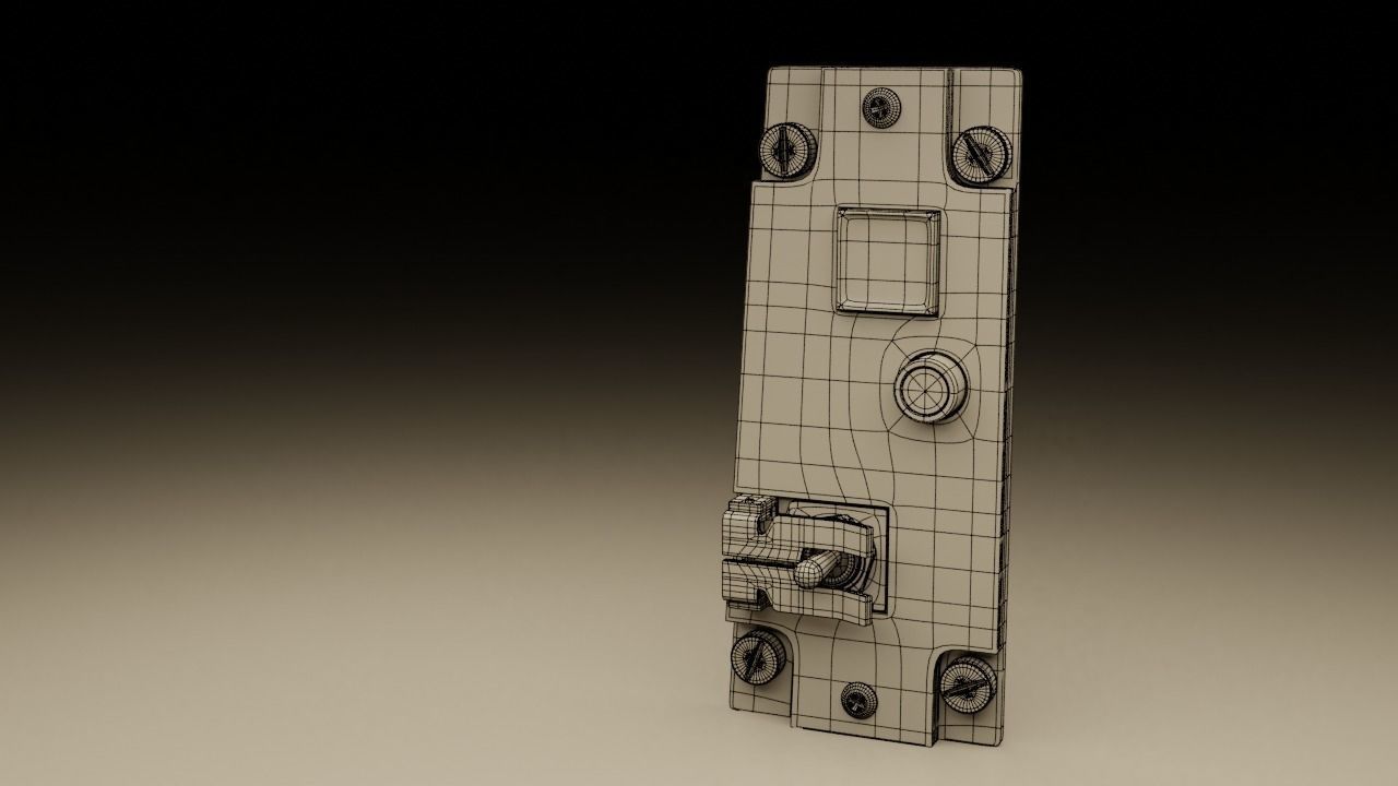 F16 EPU Panel 3D model_3