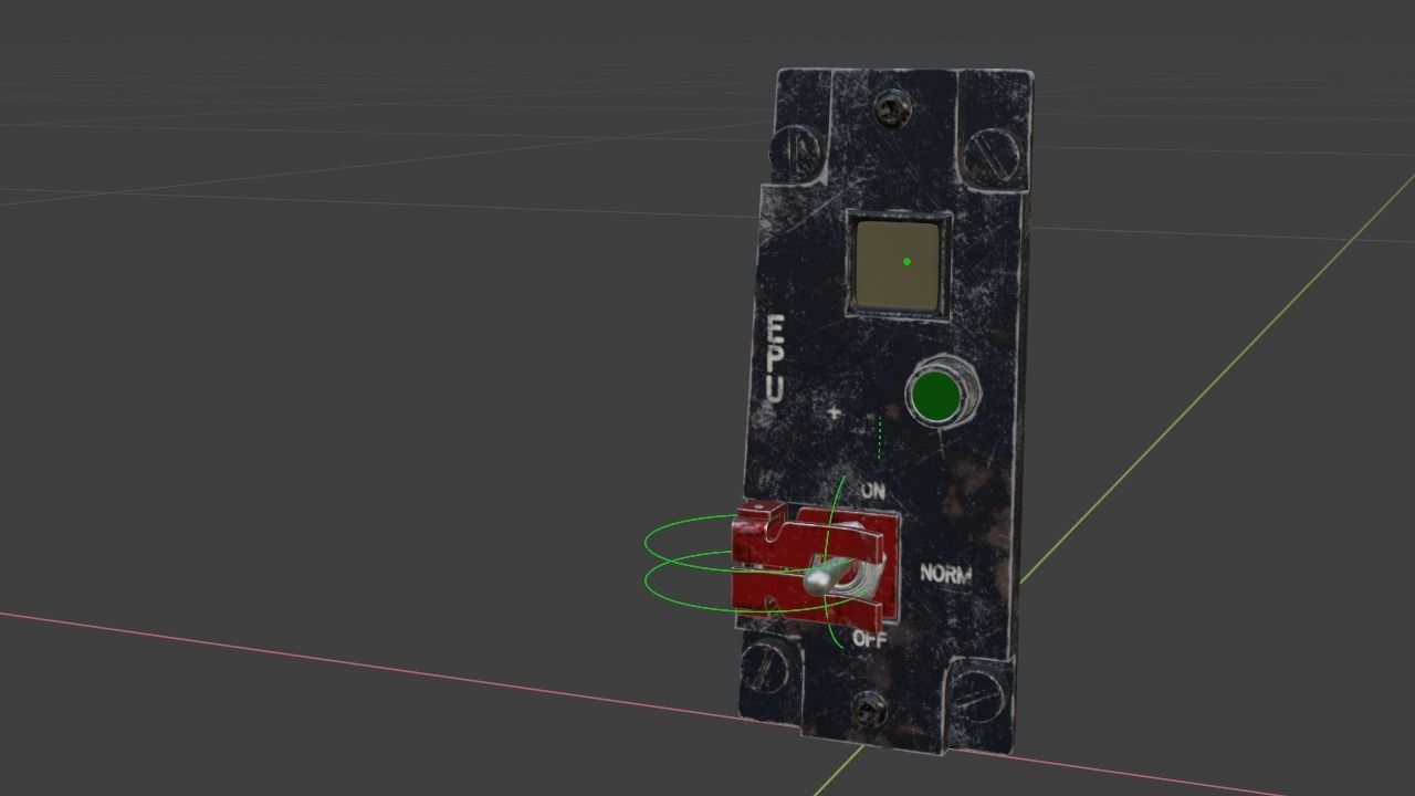 F16 EPU Panel 3D model_7