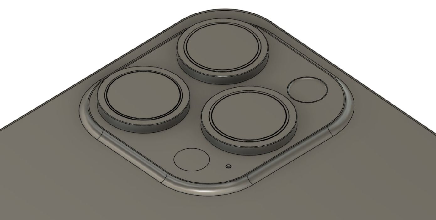 Apple iPhone 13 Pro all colors and new green color for KeyShot 3D model_17