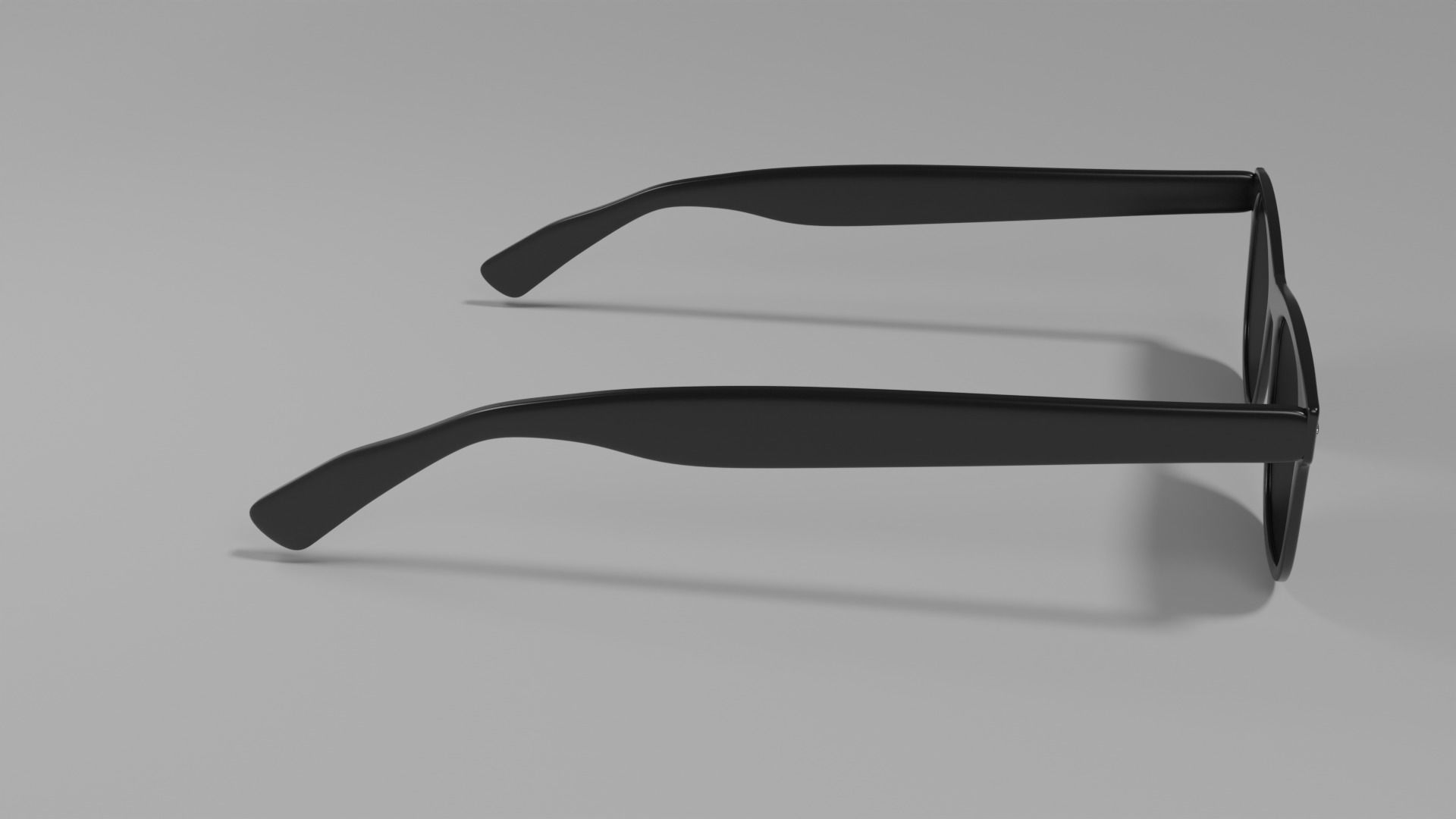 Eye glasses Low-poly 3D model_2