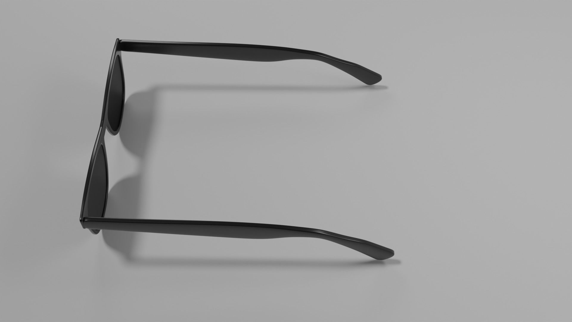 Eye glasses Low-poly 3D model_4