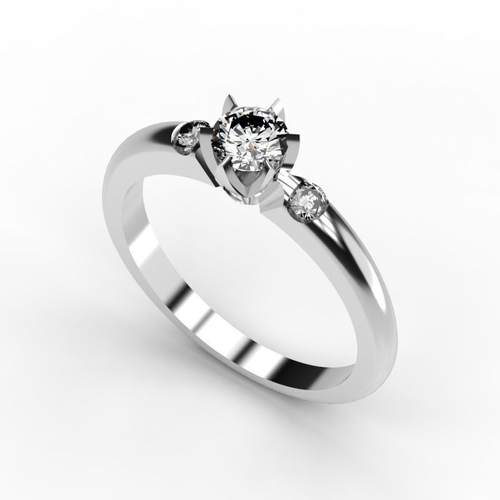 Engagement ring with diamond 5