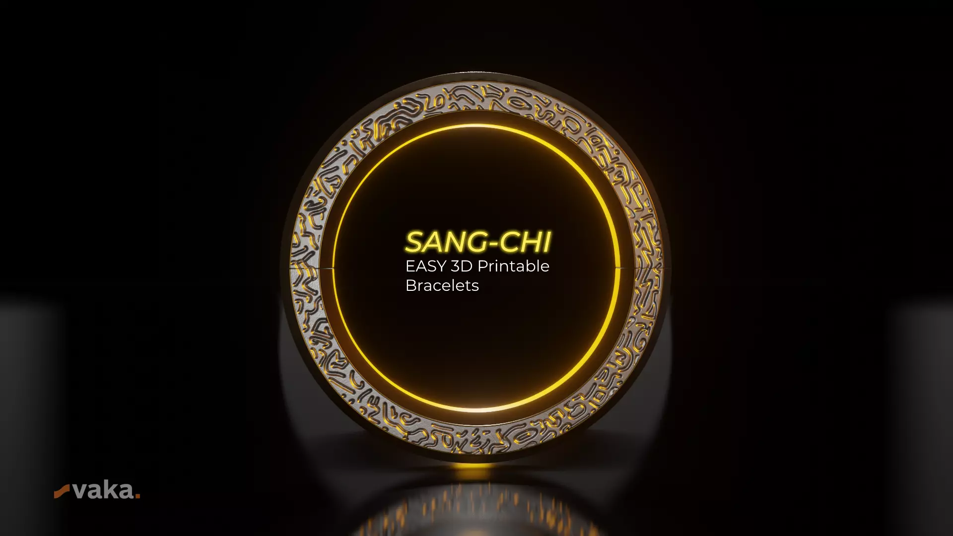 Shang Chi Rings - Bracelets from Shang Chi and The Ten Rings 3D print model