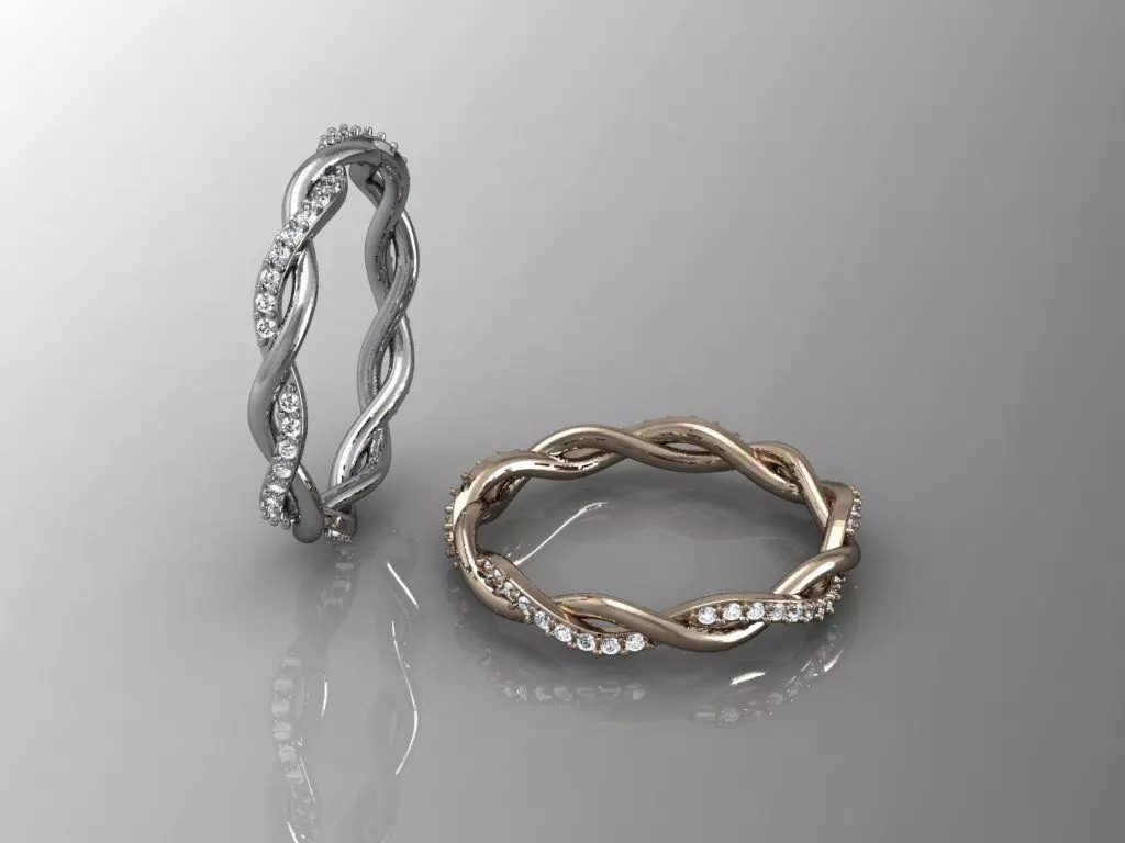 Ring ready for 3d print 3D print model