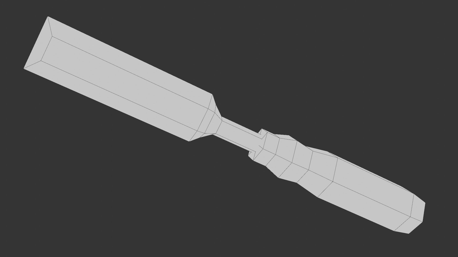 PS1 Low Poly Tool Collection Low-poly 3D model_10