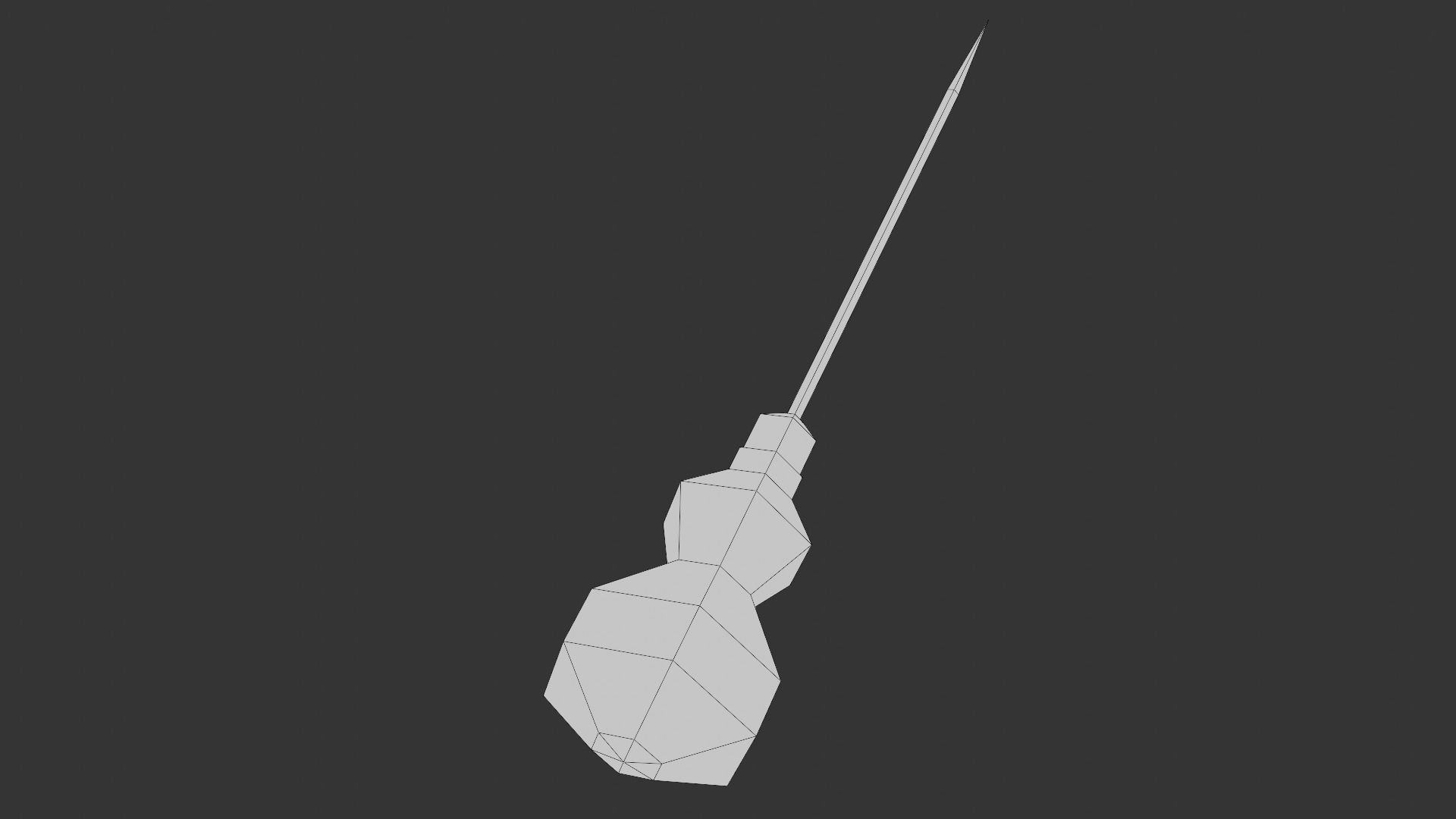 PS1 Low Poly Tool Collection Low-poly 3D model_7