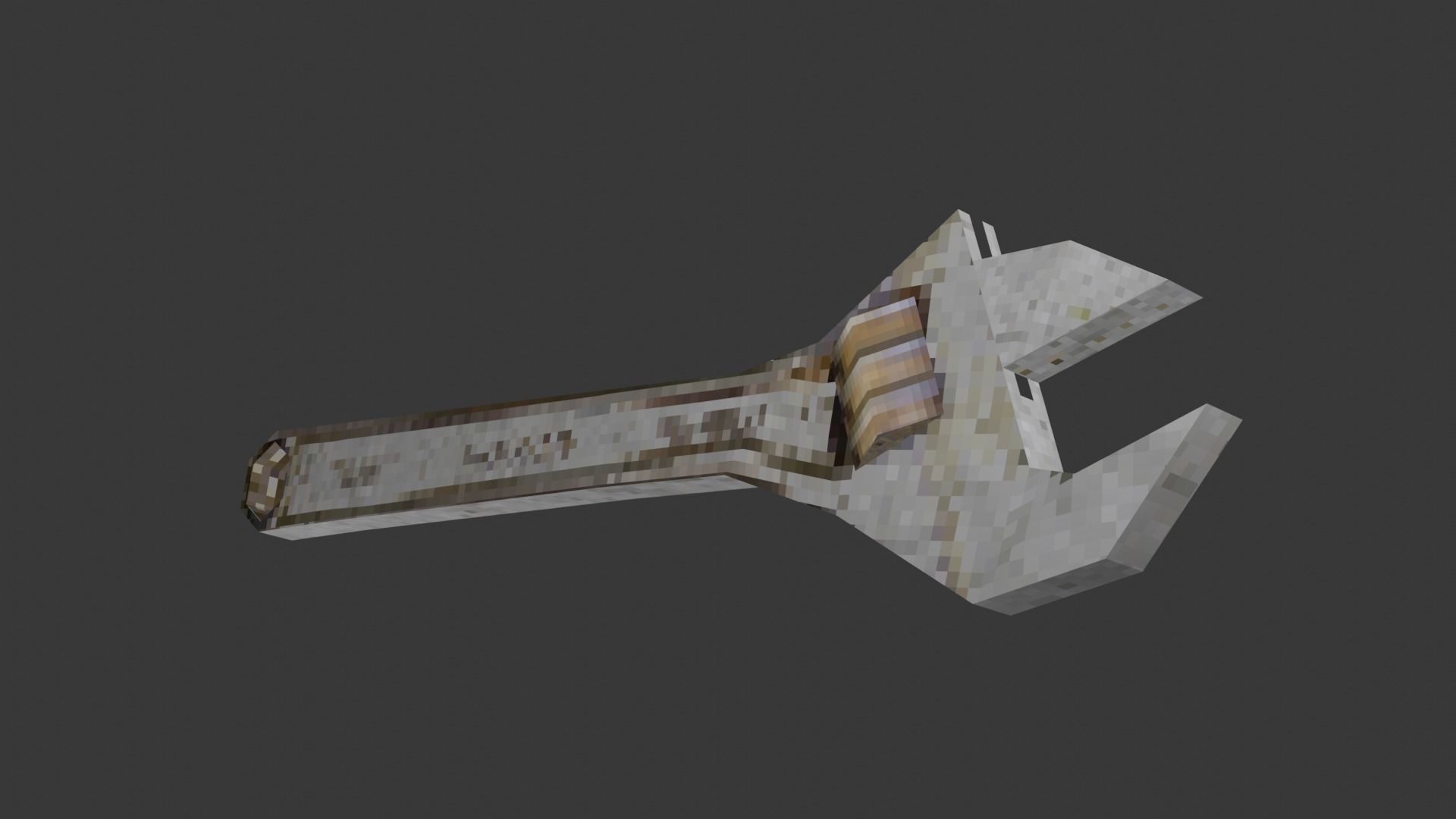 PS1 Low Poly Tool Collection Low-poly 3D model_37