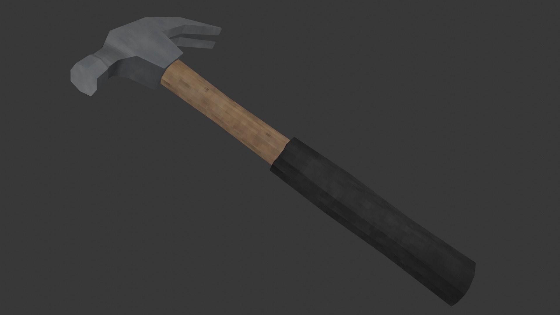 PS1 Low Poly Tool Collection Low-poly 3D model_12