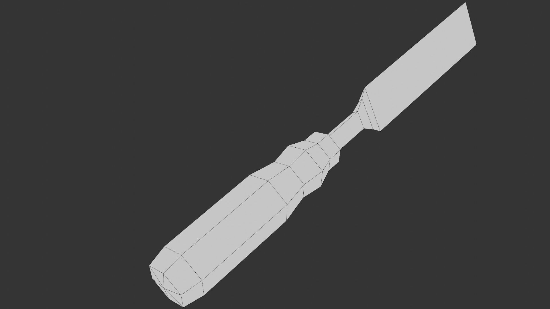 PS1 Low Poly Tool Collection Low-poly 3D model_11