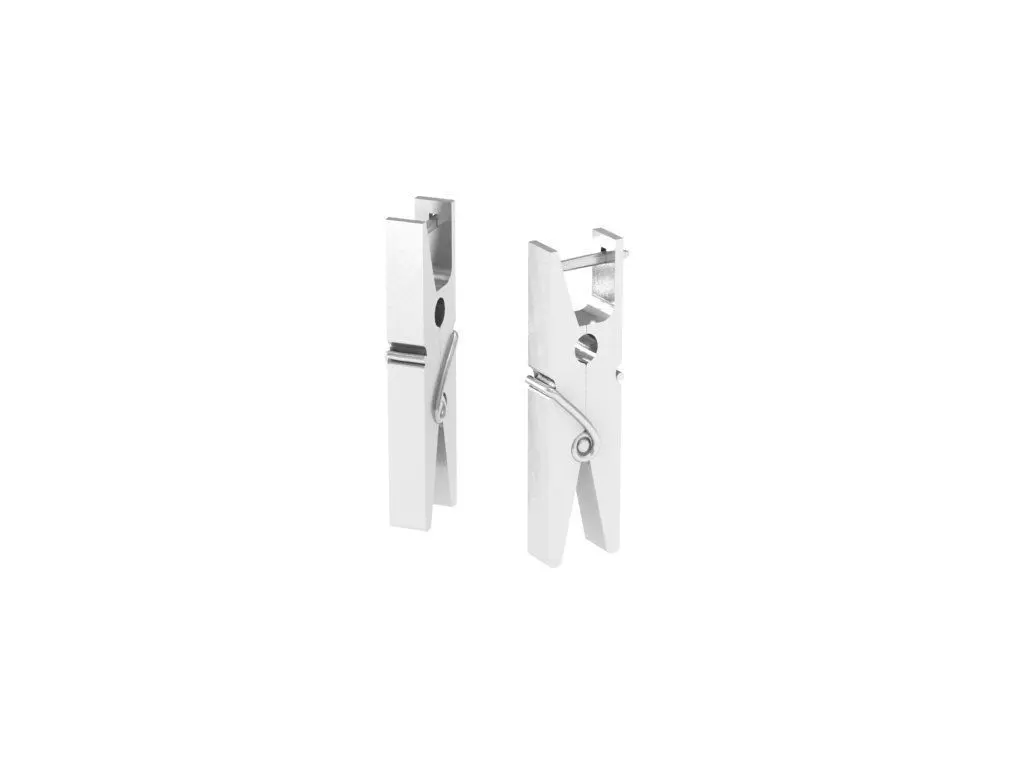 Earrings clothespin ready for 3d print 3D print model
