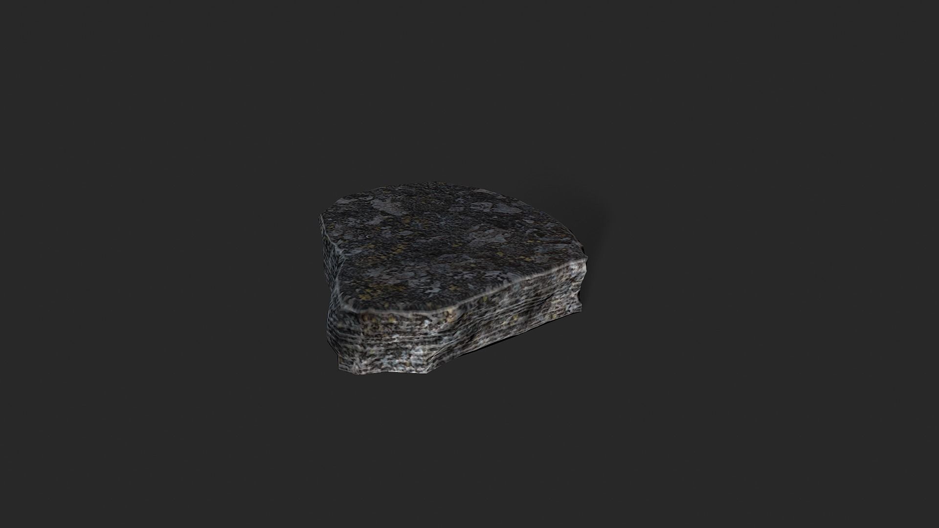 Sandstone Low-poly 3D model_6