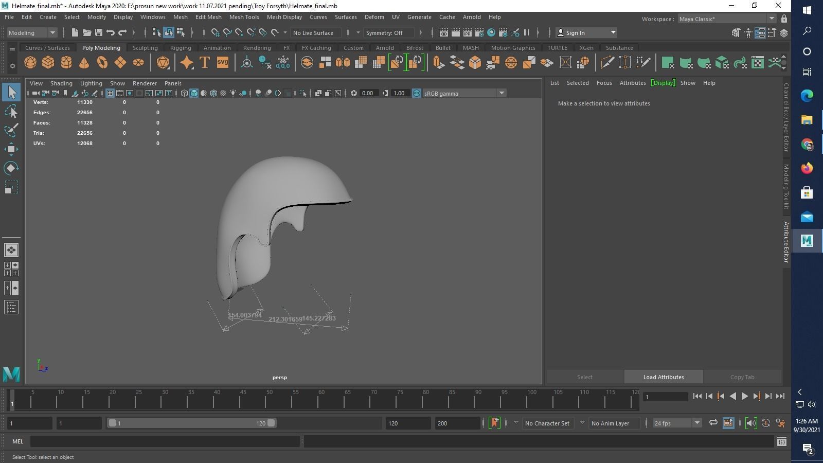 skull versus helmet 3D print model_8