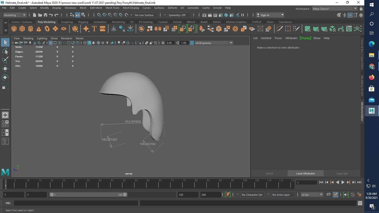 skull versus helmet 3D print model_4