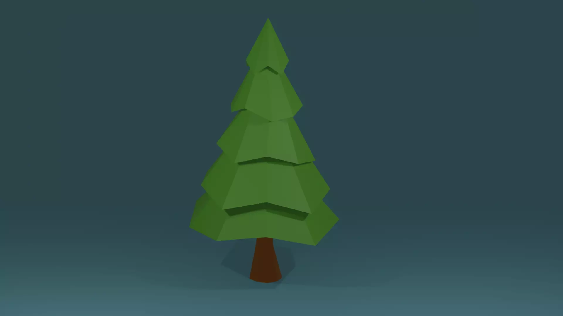 tree low poly 3d pine Free low-poly 3D model