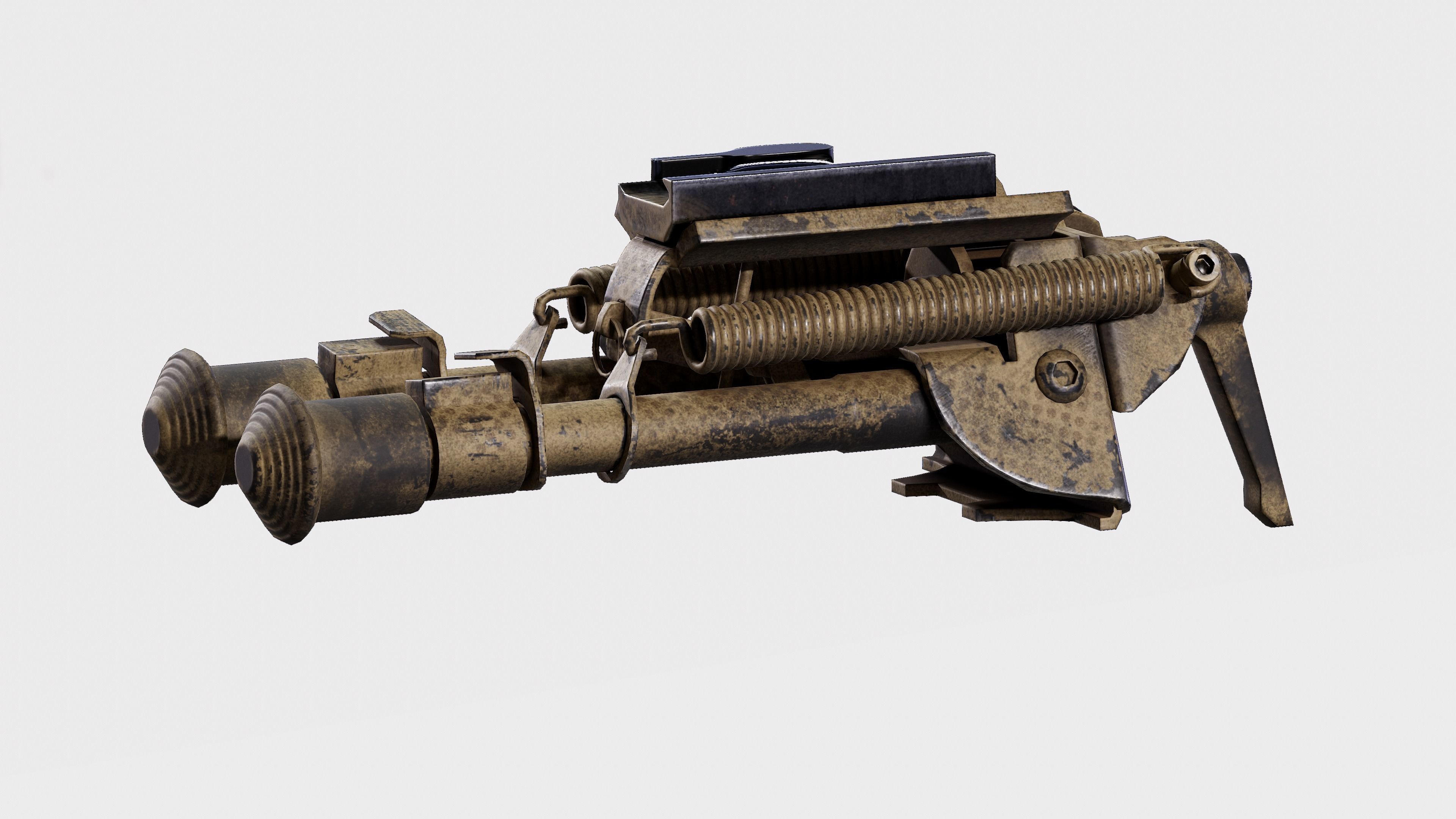 KAC M110k1 Low-poly 3D model_8