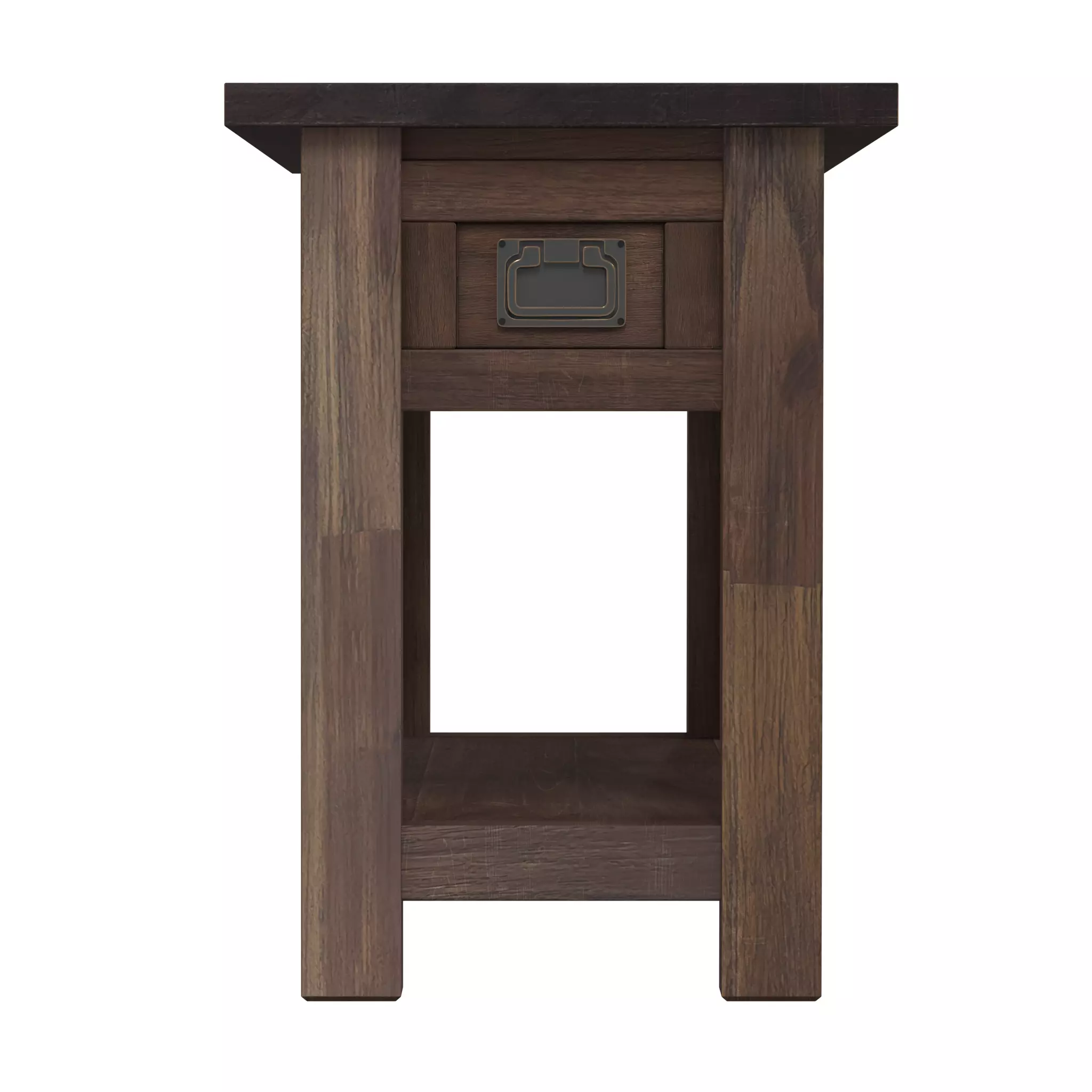 Side Table PBR model Free low-poly 3D model