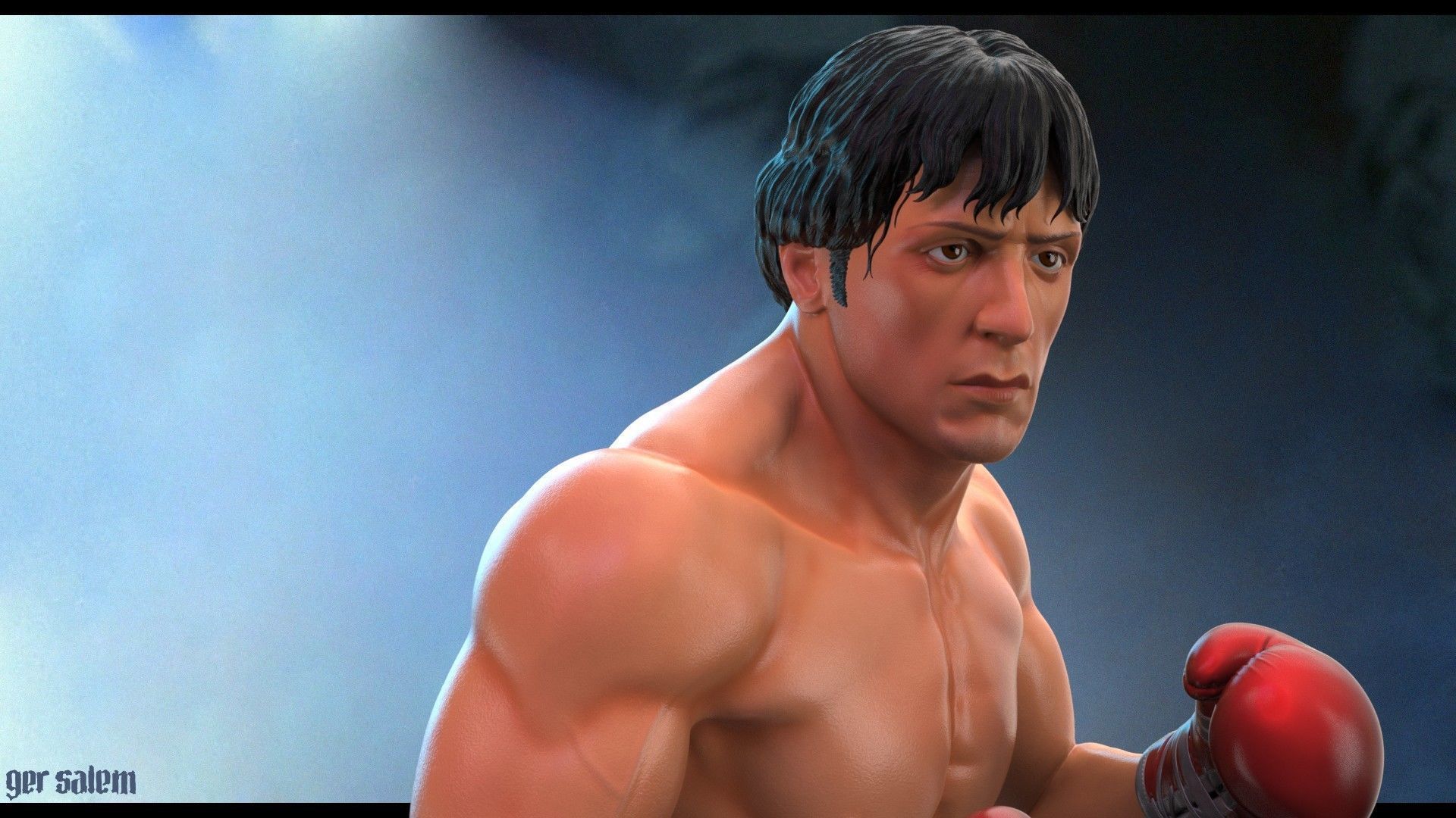 Rocky IV  3D print model_14