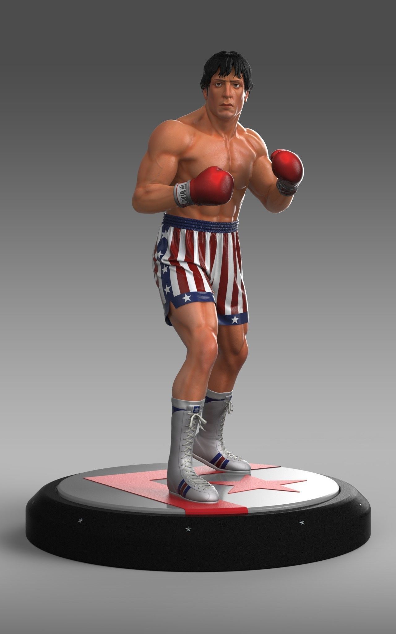 Rocky IV  3D print model_10