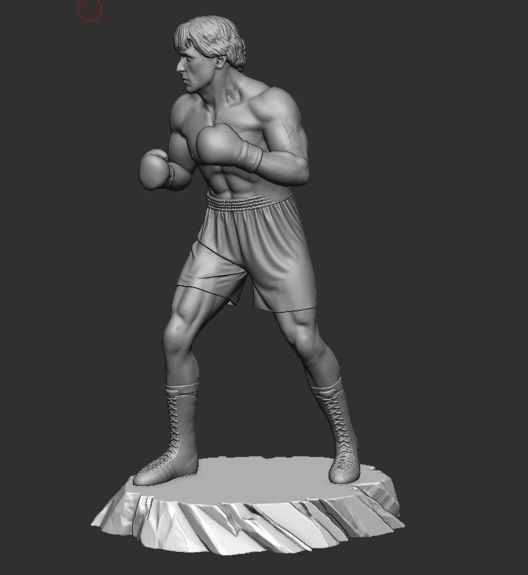 Rocky IV  3D print model_1